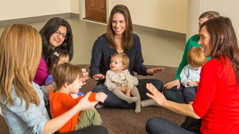 Family in Music Together class